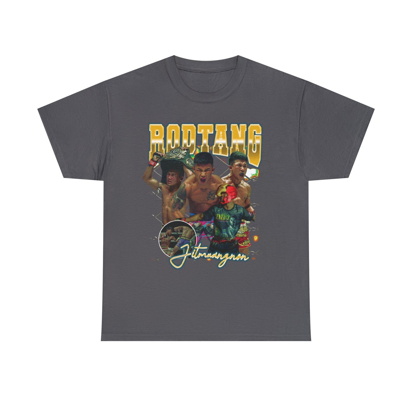 Rodtang Muay Thai Boxer Graphic Vintage T-shirt