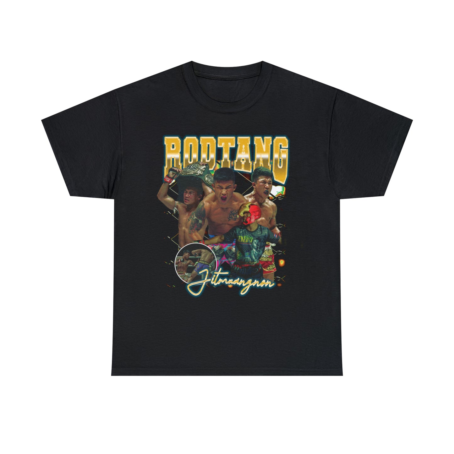 Rodtang Muay Thai Boxer Graphic Vintage T-shirt