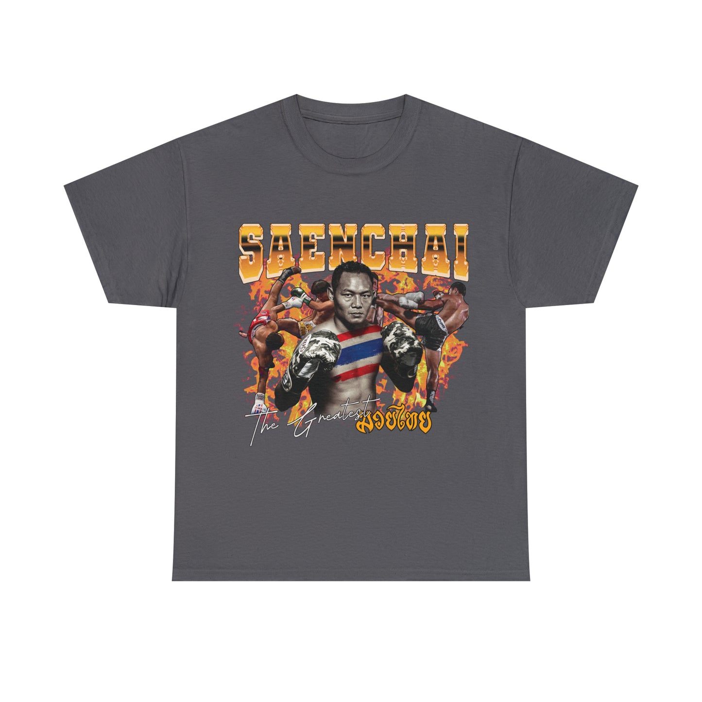 Saenchai Muay Thai Boxer Graphic Vintage T-shirt