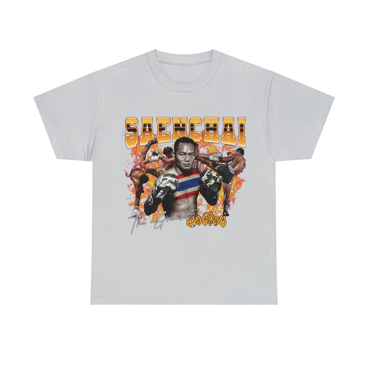 Saenchai Muay Thai Boxer Graphic Vintage T-shirt