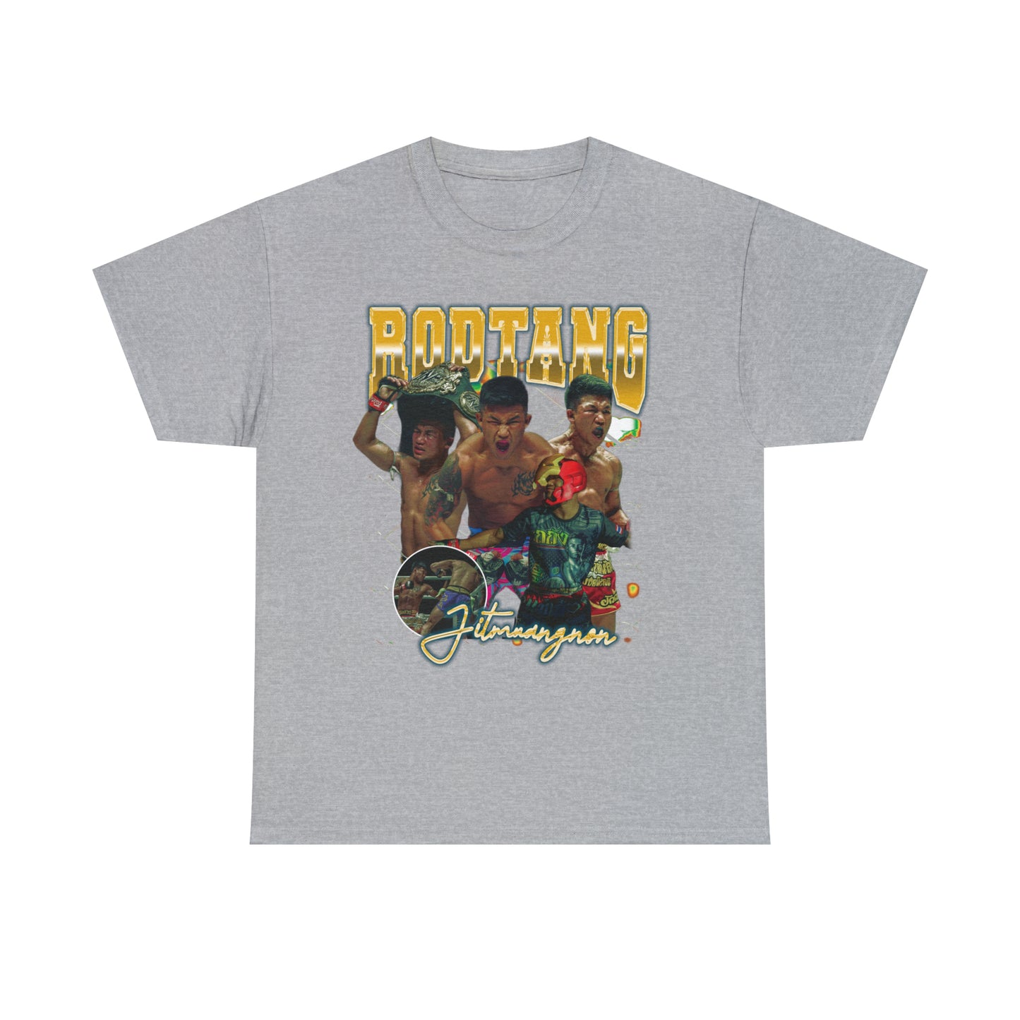 Rodtang Muay Thai Boxer Graphic Vintage T-shirt