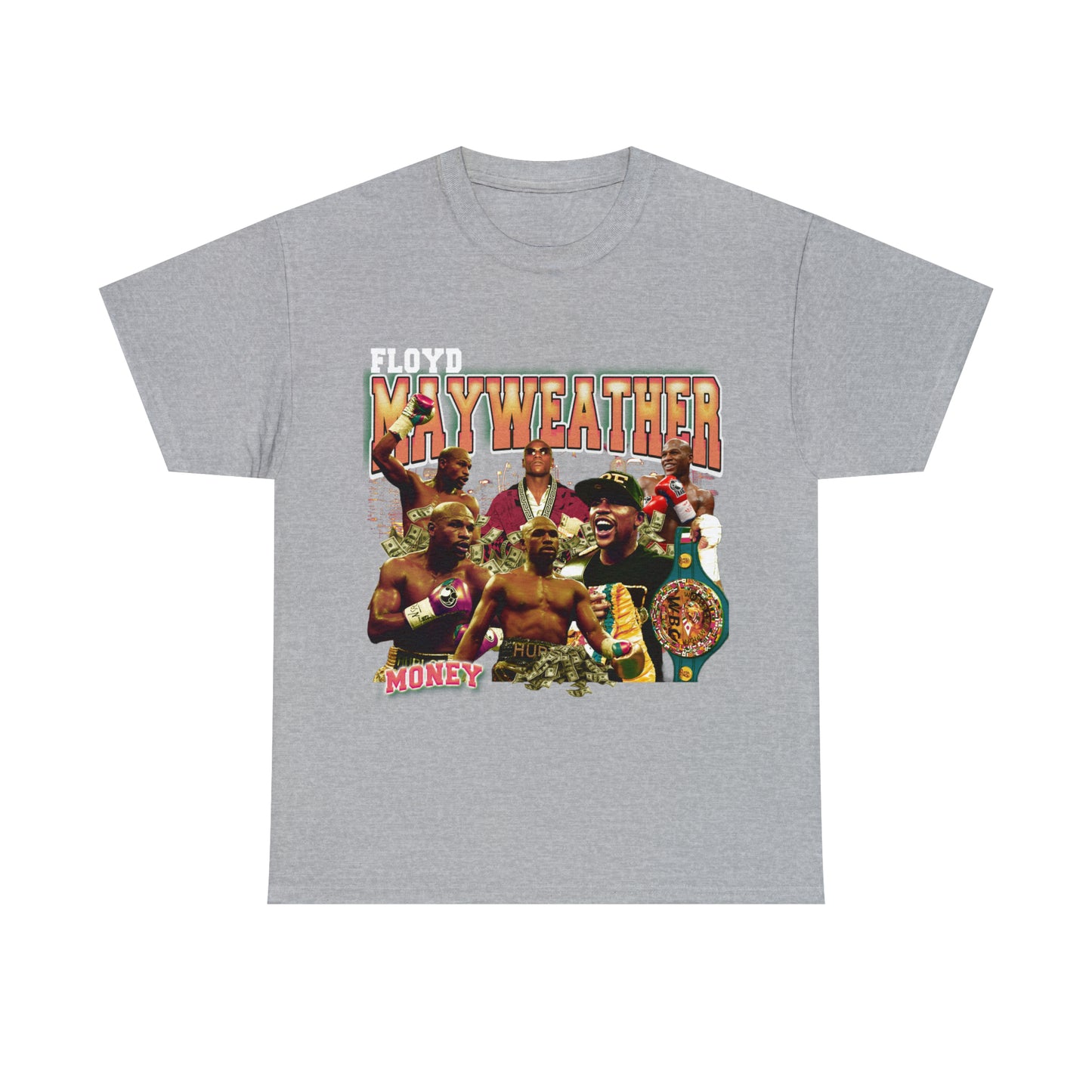 Floyd Mayweather Boxer Retro Graphic T-shirt